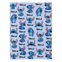 Load image into Gallery viewer, Personalized Ohana Blanket Custom Name Gift for Kids