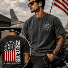 Load image into Gallery viewer, Personalized 4th of July Comfort Shirt Custom USA Flag Gift