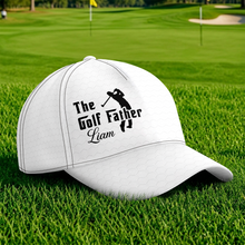Load image into Gallery viewer, Personalized Golf Father Cap Custom Name Gift for Dad
