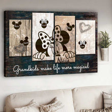 Load image into Gallery viewer, Personalized Grandma Canvas Print Magical Grandkids Gift
