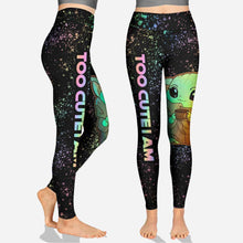 Load image into Gallery viewer, Personalized The Force Hoodie & Leggings Cute Custom Name Gift