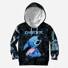 Load image into Gallery viewer, Personalized Ohana Hoodie and Leggings Custom Name Gift