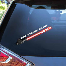 Load image into Gallery viewer, Personalized Star Wars Decal Custom Name For Car & Home