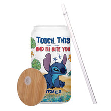 Load image into Gallery viewer, Personalized 16oz Can Glass with Straw Custom Name Gift Idea