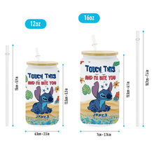 Load image into Gallery viewer, Personalized 16oz Can Glass with Straw Custom Name Gift Idea