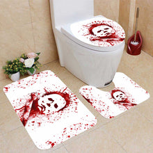 Load image into Gallery viewer, Personalized Halloween Bathroom Curtain & Mats Set for Spooky Decor