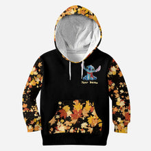 Load image into Gallery viewer, Personalized Ohana Hoodie and Leggings Set for Fall | Custom Name Gift