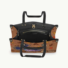 Load image into Gallery viewer, Personalized Leather Handbag & Luggage Cover Magic Ears Gift for Her