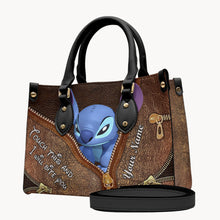 Load image into Gallery viewer, Personalized Leather Handbag & Luggage Cover Cute Gift for Her