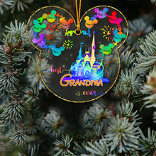 Load image into Gallery viewer, Personalized Christmas Mouse Ornament for Grandma Gift