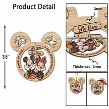 Load image into Gallery viewer, Personalized Mickey Mouse Christmas Ornament Custom Names Gift