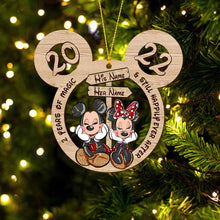 Load image into Gallery viewer, Personalized Mickey Mouse Christmas Ornament Custom Names Gift