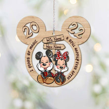 Load image into Gallery viewer, Personalized Mickey Mouse Christmas Ornament Custom Names Gift