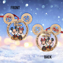 Load image into Gallery viewer, Personalized Mickey Mouse Christmas Ornament Custom Names Gift