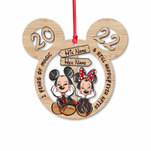 Load image into Gallery viewer, Personalized Mickey Mouse Christmas Ornament Custom Names Gift