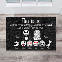 Load image into Gallery viewer, Personalized This Is Us Doormat Family Gift Custom Name