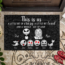 Load image into Gallery viewer, Personalized This Is Us Doormat Family Gift Custom Name