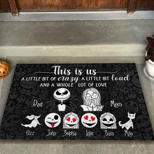 Load image into Gallery viewer, Personalized This Is Us Doormat Family Gift Custom Name