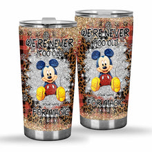 Load image into Gallery viewer, Personalized Christmas Mouse Tumbler Custom Name Gift for Mom
