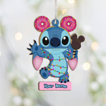 Load image into Gallery viewer, Personalized Christmas Ornament Custom Name Acrylic Decoration Gift