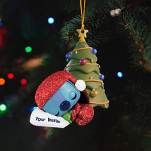 Load image into Gallery viewer, Personalized Christmas Ornament Custom Name Acrylic Gift