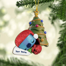 Load image into Gallery viewer, Personalized Christmas Ornament Custom Name Acrylic Gift