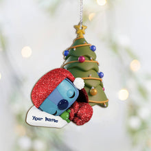 Load image into Gallery viewer, Personalized Christmas Ornament Custom Name Acrylic Gift