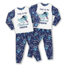 Load image into Gallery viewer, Personalized Christmas Pajama Set for Family | Custom Stitch Gift