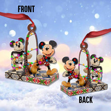 Load image into Gallery viewer, Personalized Christmas Mouse Ornament Custom Name Gift
