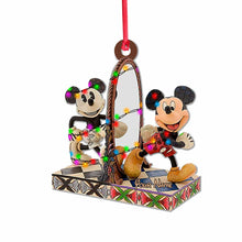 Load image into Gallery viewer, Personalized Christmas Mouse Ornament Custom Name Gift