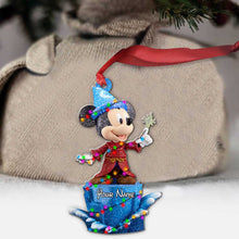 Load image into Gallery viewer, Personalized Christmas Mouse Ornament Custom Name Gift