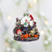 Load image into Gallery viewer, Personalized Nightmare Christmas Transparent Ornament Custom Gift