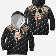 Load image into Gallery viewer, Personalized Mickey Mouse Hoodie All Over Print Gift for Kids