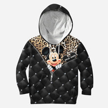 Load image into Gallery viewer, Personalized Mickey Mouse Hoodie All Over Print Gift for Kids