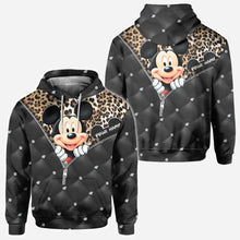 Load image into Gallery viewer, Personalized Mickey Mouse Hoodie All Over Print Gift for Kids