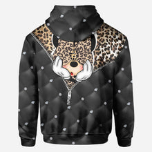 Load image into Gallery viewer, Personalized Magical Mouse Ears All Over Hoodie Custom Name Gift