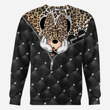 Load image into Gallery viewer, Personalized Magical Mouse Ears All Over Hoodie Custom Name Gift
