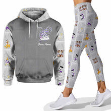Load image into Gallery viewer, Personalized Mouse Hoodie & Leggings Set Custom Name Gift