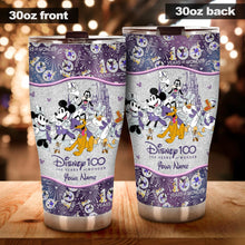 Load image into Gallery viewer, Personalized Disney 100 Years Tumbler Custom Name Gift for Birthday