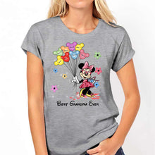 Load image into Gallery viewer, Personalized Grandma T-shirt & Hoodie with Disney Design