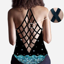 Load image into Gallery viewer, Personalized Mouse Cross Tank Top Custom Name Gift for Birthday