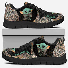 Load image into Gallery viewer, Personalized Too Cute I Am Sneakers Custom Name Gift for Kids
