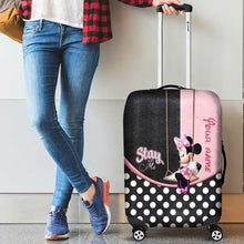 Load image into Gallery viewer, Personalized Minnie Mouse Luggage Cover Custom Name Gift
