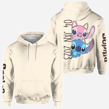 Load image into Gallery viewer, Personalized Ohana All-Over Shirt Custom Couple Gift