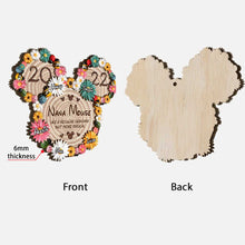 Load image into Gallery viewer, Personalized Layered Wood Ornament Magical Nana Mouse Gift for Grandma