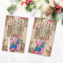 Load image into Gallery viewer, Personalized Ohana Wooden Ornament for Husband - Christmas Gift
