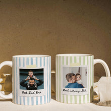 Load image into Gallery viewer, Custom Photo Mug for Dad & Son Personalized Gift Idea