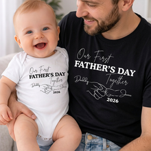 Load image into Gallery viewer, Personalized Matching Father & Child T-Shirt Set Gift