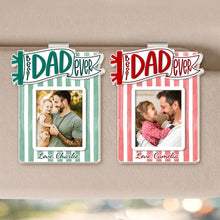 Load image into Gallery viewer, Personalized Dad Car Visor Photo Clip Gift for Father's Day