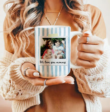 Load image into Gallery viewer, Custom Photo Mug for Dad & Son Personalized Gift Idea